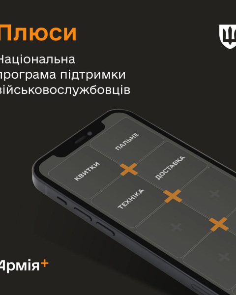 Програма підтримки військових "Плюси"