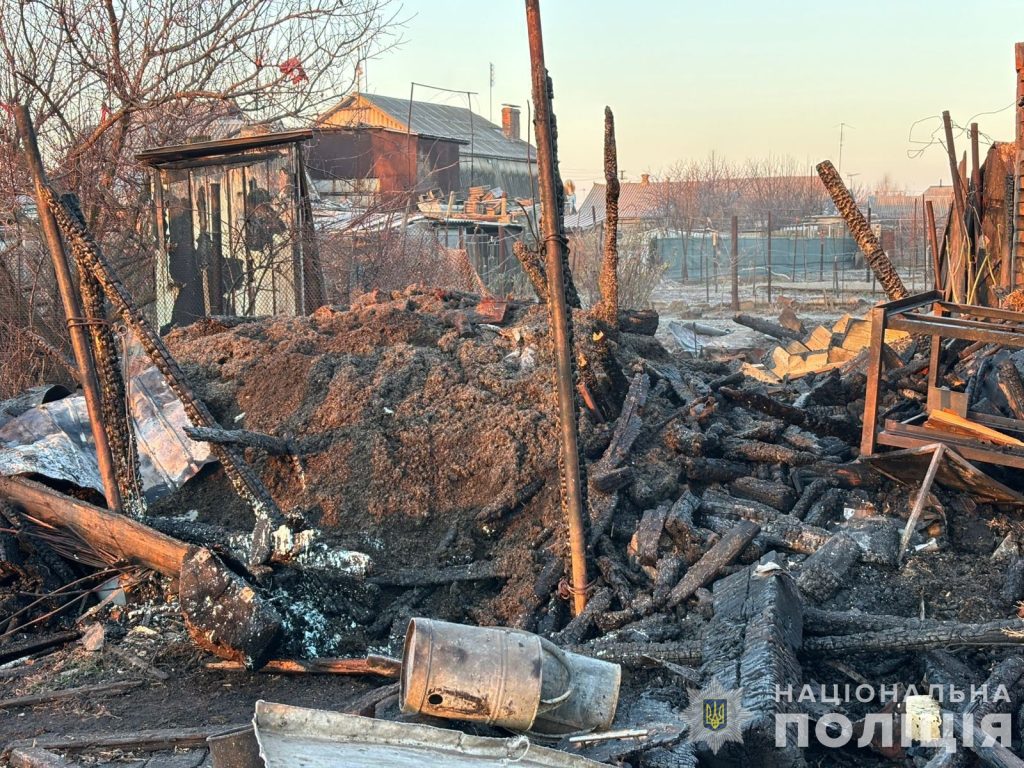 Наслідки обстрілу Нікопольщини