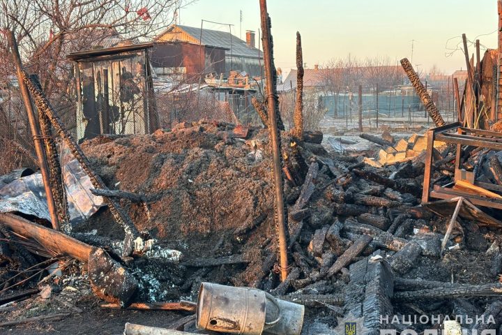 Наслідки обстрілу Нікопольщини