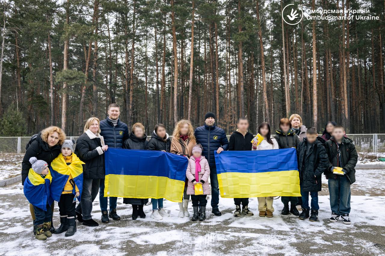 Діти повернені з окупованих територій