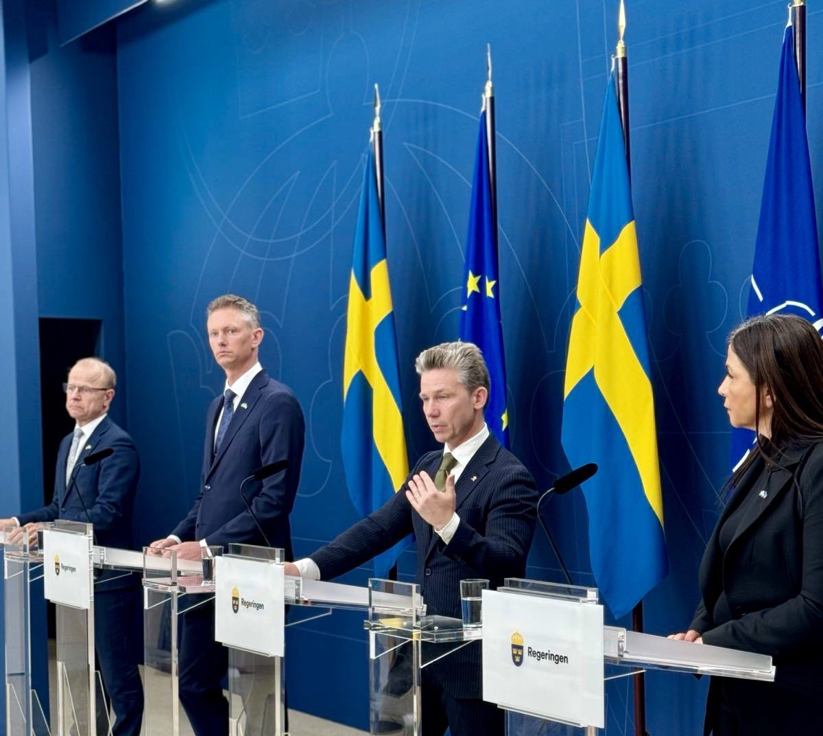 Мініст оборони Швеції Пол Йонсон