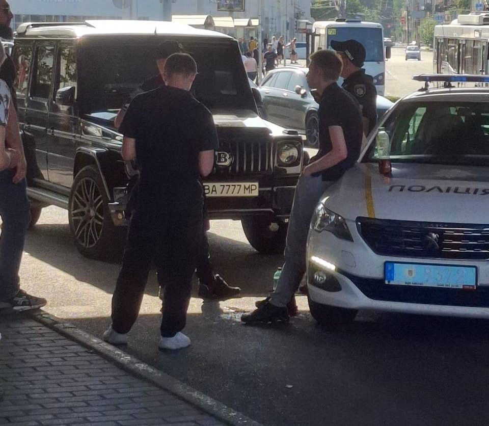 Поліція затримала порушника