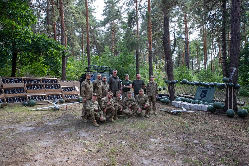 Військові ЗСУ з Віталієм Кличком