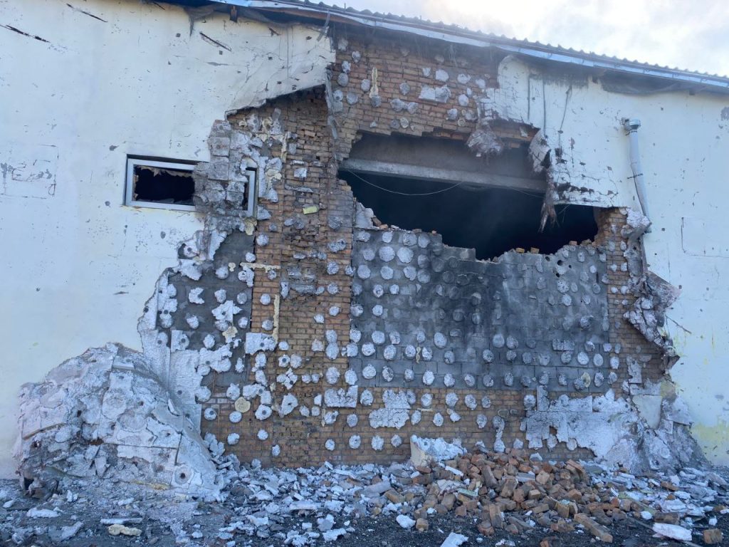 Наслідки обстрілу