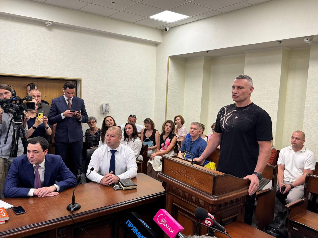Віталій Кличко у суді