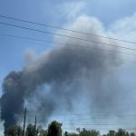 Див внаслідок удару по Кривому Рогу Фото: Суспільне Дніпро
