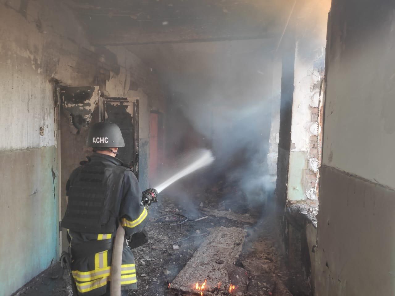 Наслідки обстрілу Дніпропетровщини