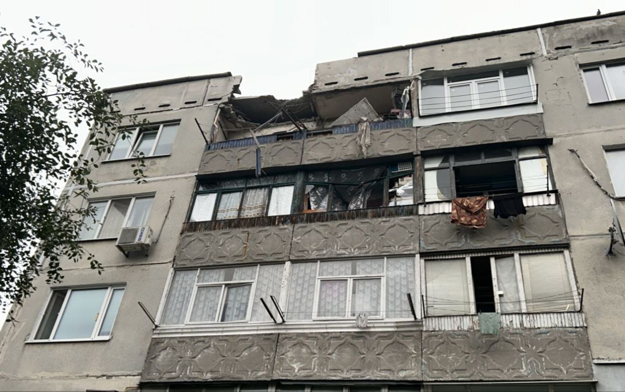 Наслідки обстрілу Павлограду
