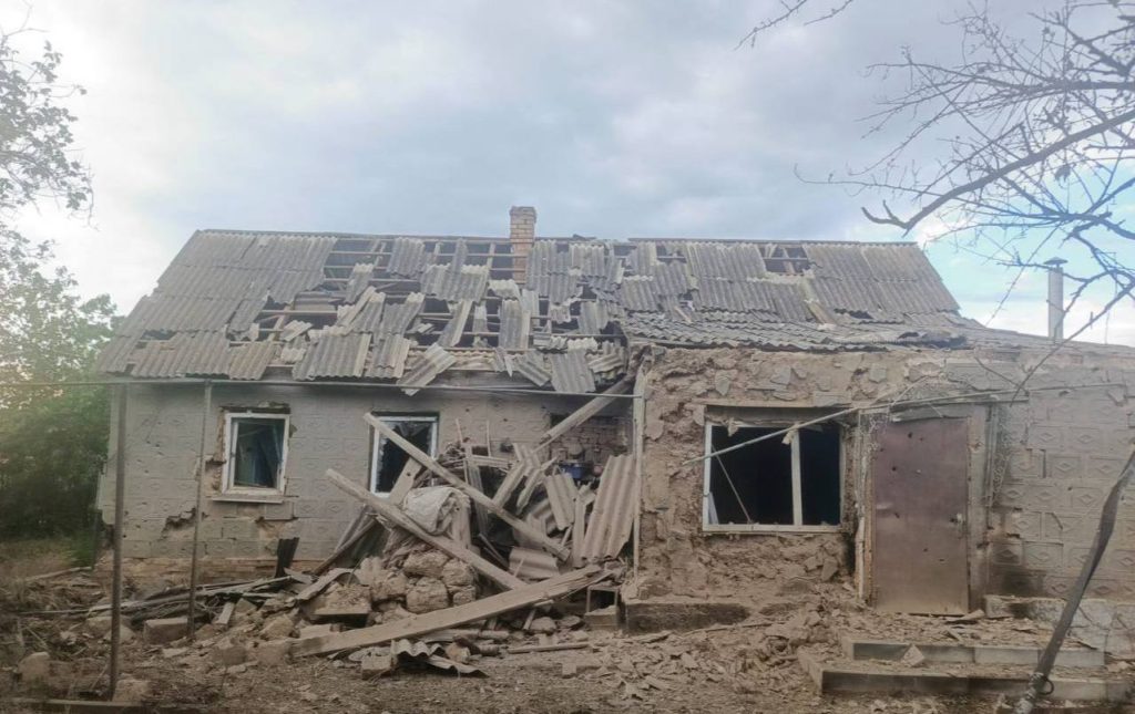 Наслідки обстрілу Дніпропетровщини
