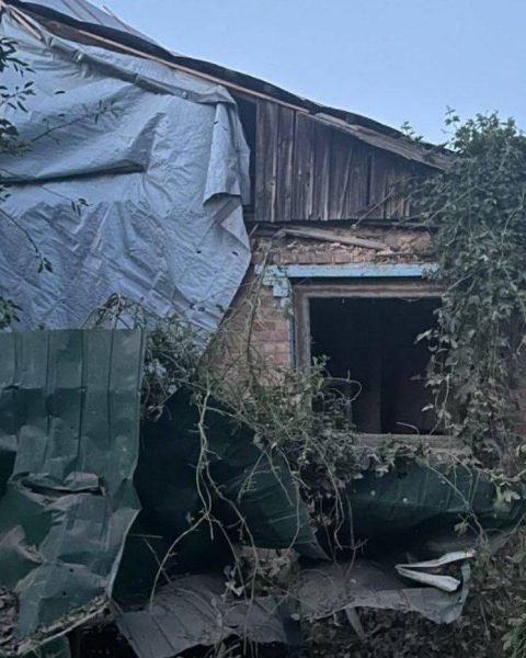 Наслідки обстрілу Дніпропетровщини