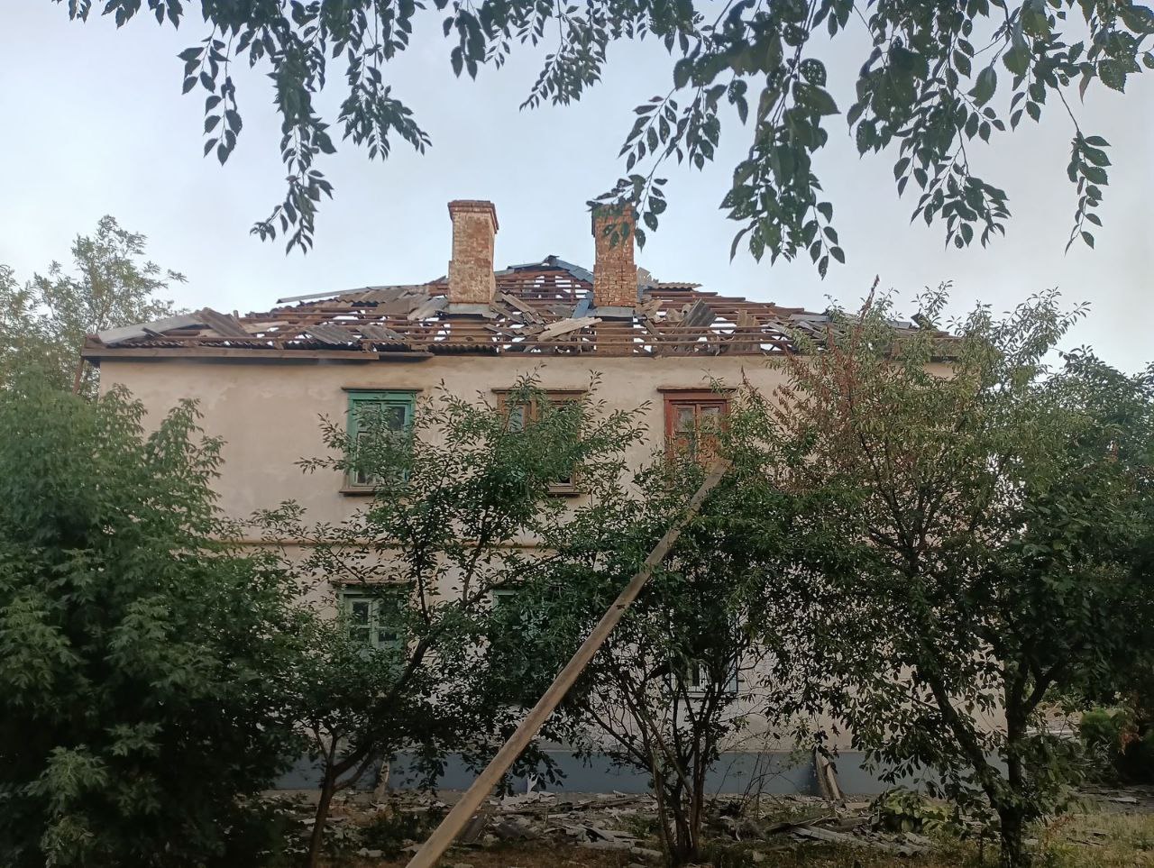 Наслідки обстрілу Нікопольщини