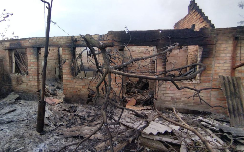 Наслідки обстрілу Дніпропетровщину
