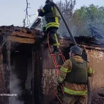 ДСНС ліквідують пожежу