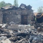Наслідки обстрілу Дніпра