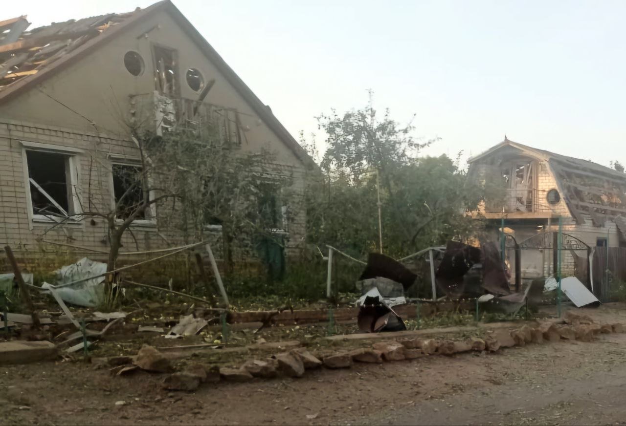 Наслідки обстрілу Дніпропетровщини