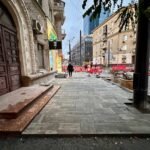 Ремонт на вулиці Липинського у Дніпрі