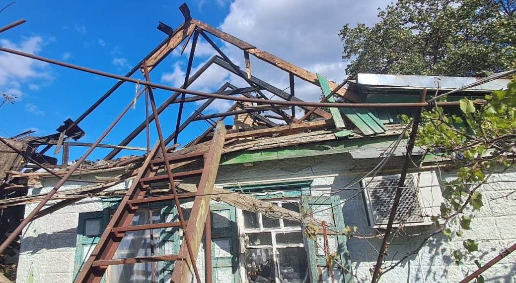 Наслідки обстрілу Дніпропетровщини