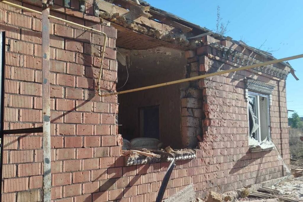 Наслідки обстрілу Дніпропетровщини