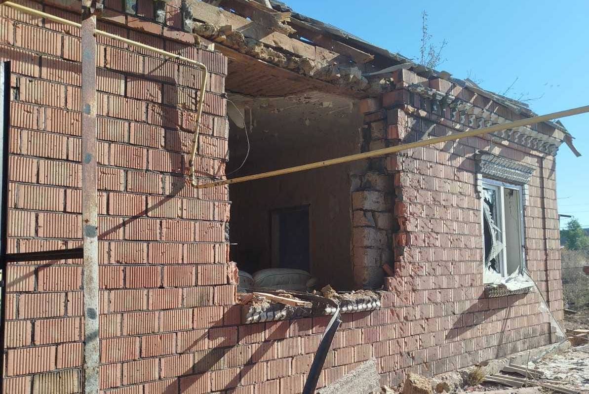 Наслідки обстрілу Дніпропетровщини