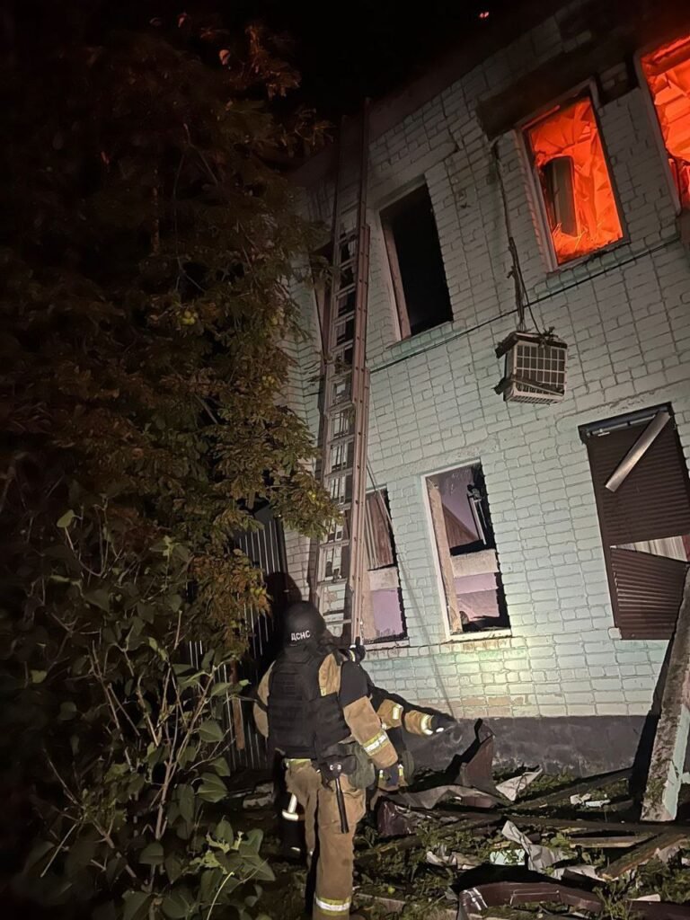 Наслідки обстрілу Дніпропетровщини