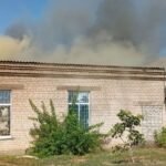 Наслідки пожежі на Синельниківщині