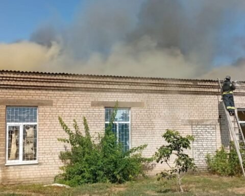 Наслідки пожежі на Синельниківщині
