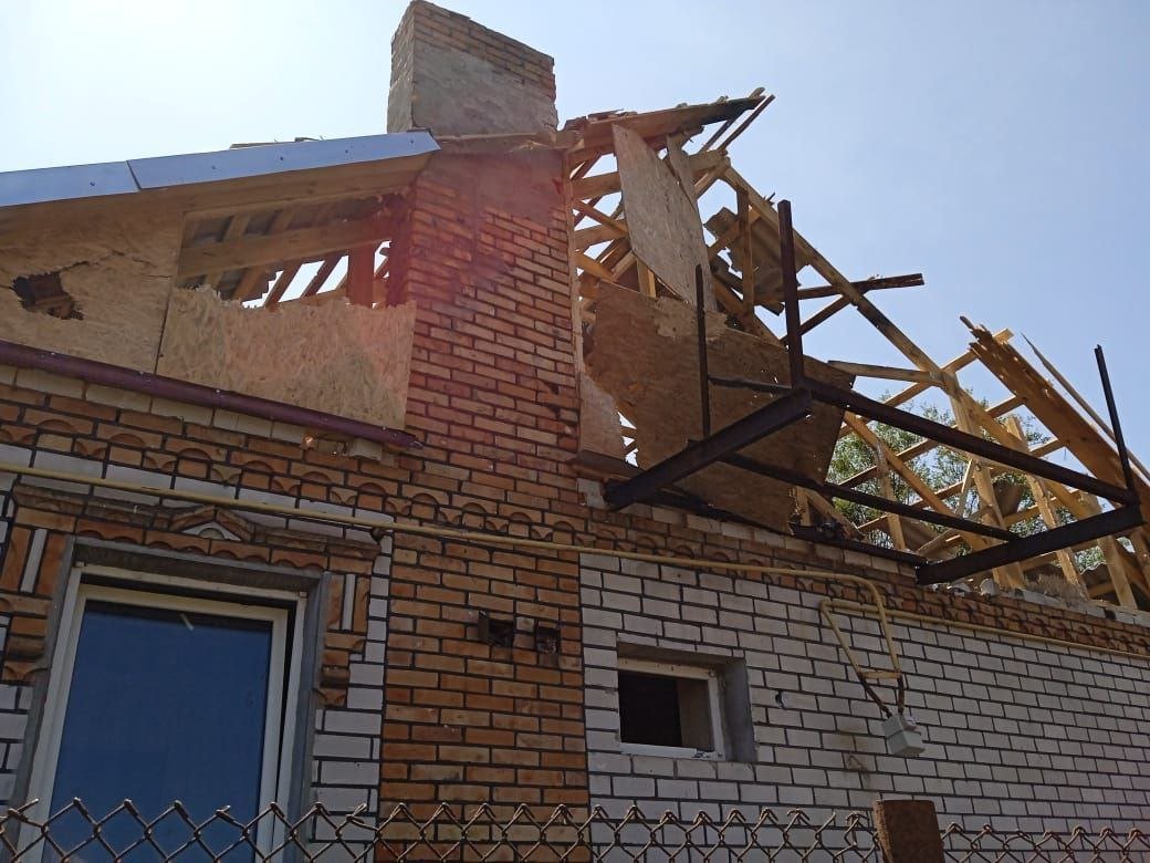 Наслідки обстрілу Дніпропетровщини