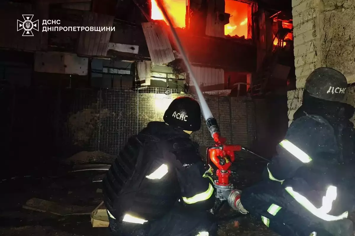 Наслідки обстрілу Дніпропетровщини