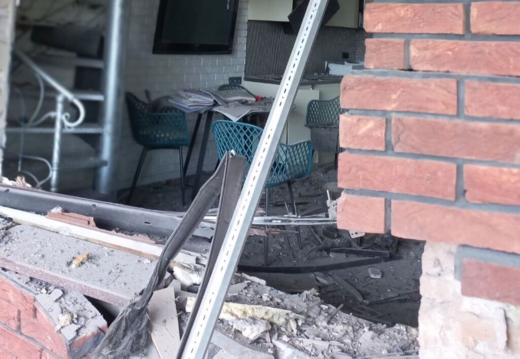 наслідки обстрілу Дніпропетровщини