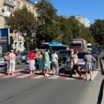 Протестувальники перекрили вулицю Робоча у Дніпрі