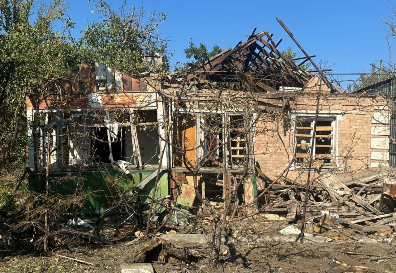 Наслідки обстрілу Дніпропетровщини