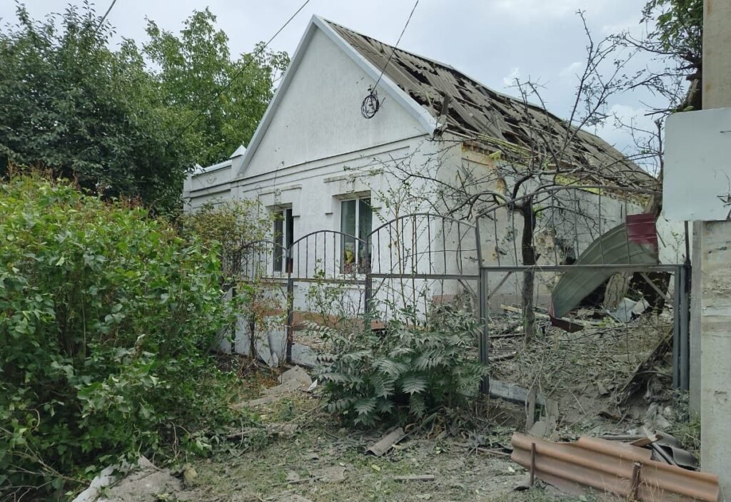 Наслідки обстрілу Дніпропетровщини