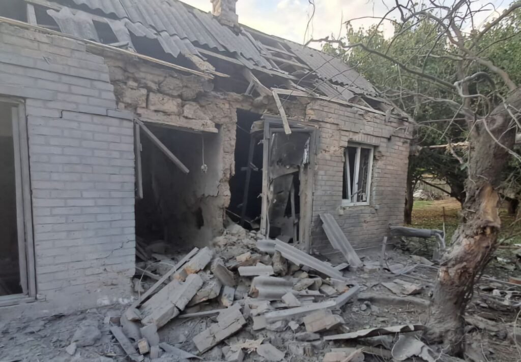 Наслідки обстрілу Дніпропетровщини