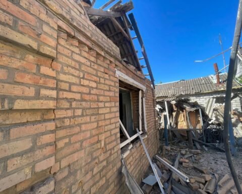 Наслідки обстрілу Нікопольщини