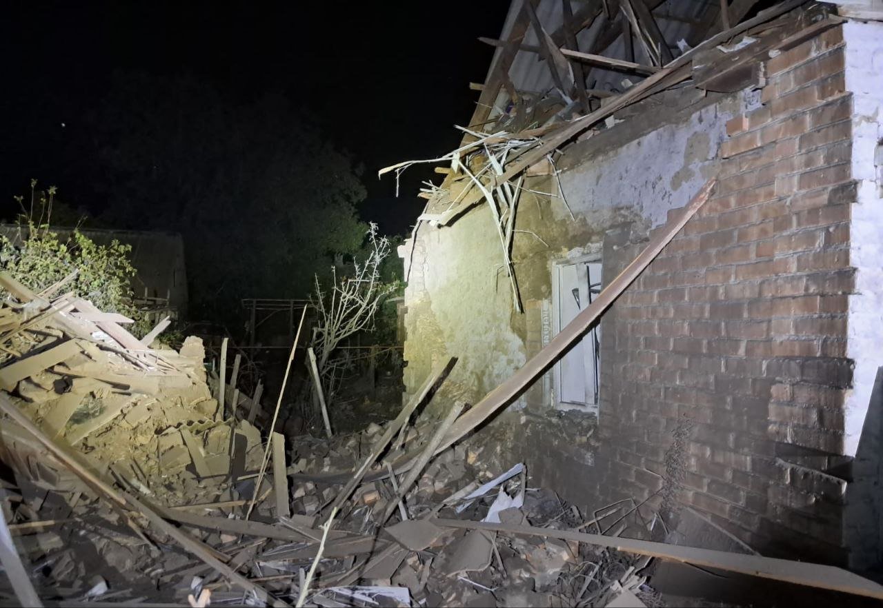 Наслідки обстрілу Дніпропетровщини