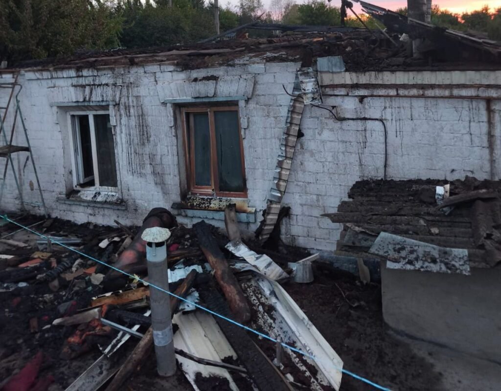 Наслідки обстрілу Дніпропетровщини