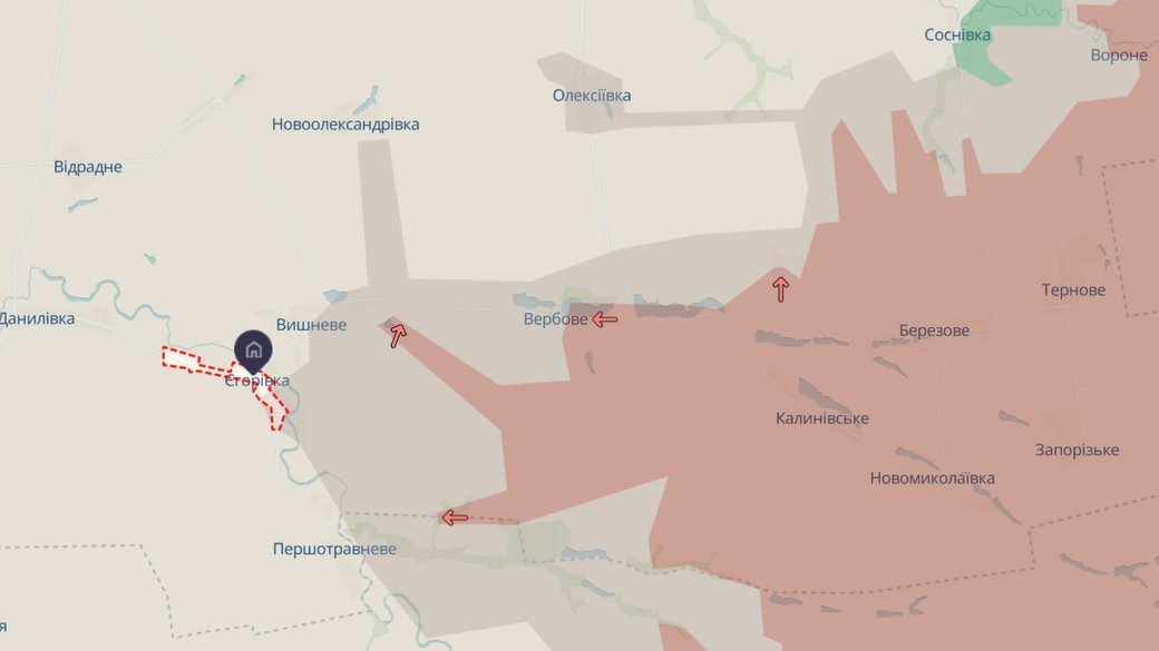 'Сили оборони України зачистили село Єгорівки на Дніпропетровщині від ДРГ