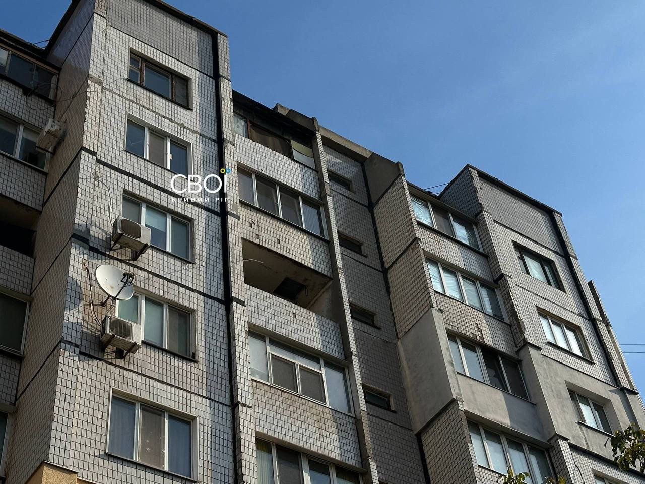 У Кривому Розі стріляли у вікно квартири на восьмому поверсі
