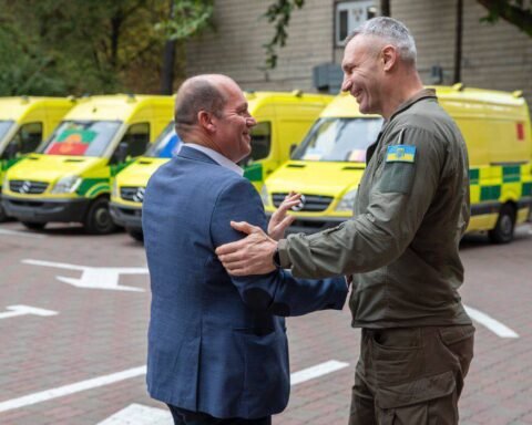 Київ отримав від Брюсселя ще чотири карети швидкої допомоги