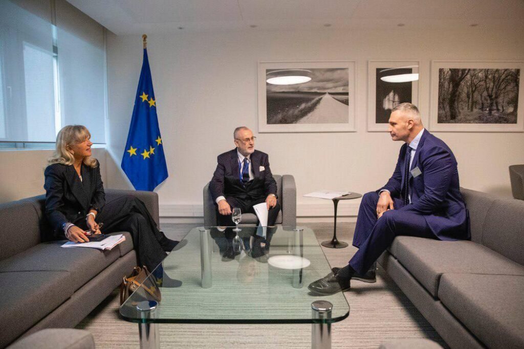 Віталій Кличко зустрівся з Президентом Конгресу місцевих і регіональнихвлад Ради Європи