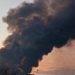 Потужний вибух у Павлограді: над містом піднявся велетенський стовп диму