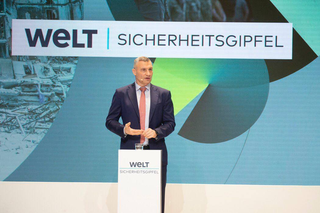 Віталій Кличко у Берліні: “На українському фронті вирішується майбутнє Європи”