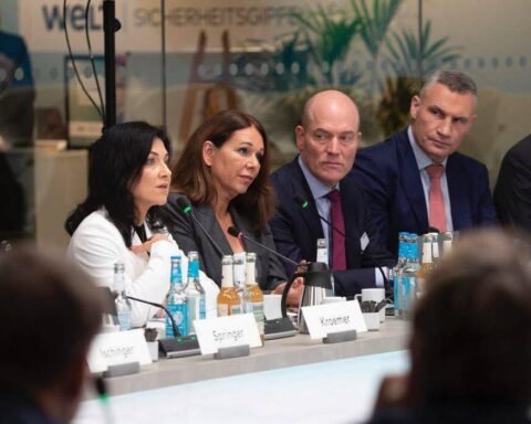 Віталій Кличко у Берліні: закликав Німеччину підтримати Україну засобами антидронового захисту