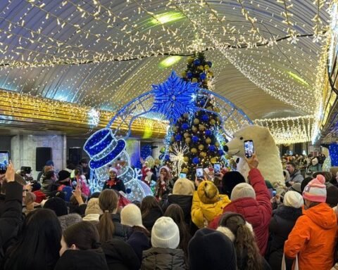 Відкриття головної ялинки Дніпра