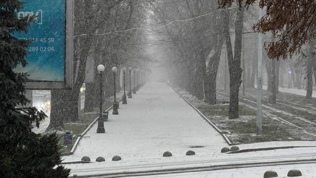 Дніпро і область засніжені: дороги залишаються проїзними