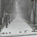 Дніпро і область засніжені: дороги залишаються проїзними