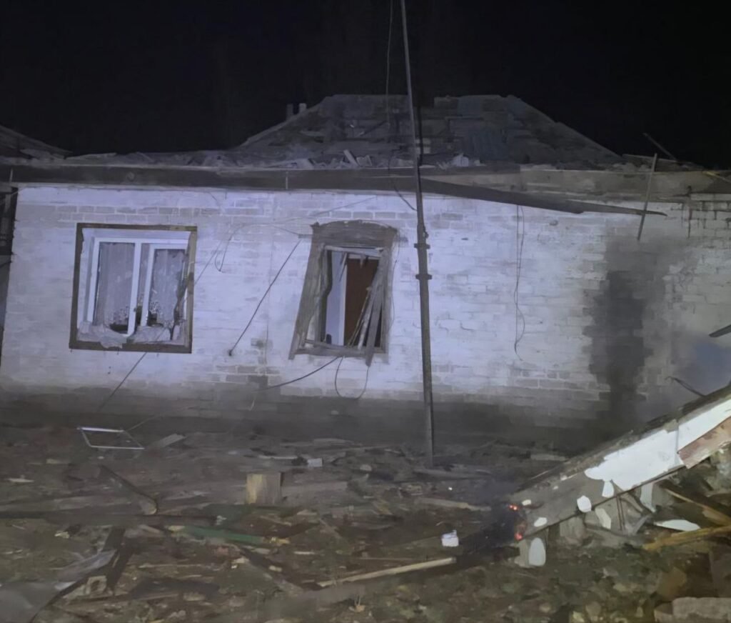 Наслідки обстрілу Дніпропетровщини