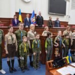 До Київради принесли Вифлеємський вогонь - символ миру й незламності українців