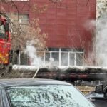 У Дніпрі на Перемозі-6 підпалили ізоляцію теплотраси