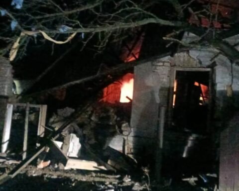 Наслідки обстрілу Синельникове 31 грудня